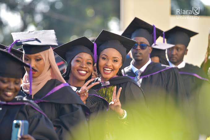 Graduates celebrating