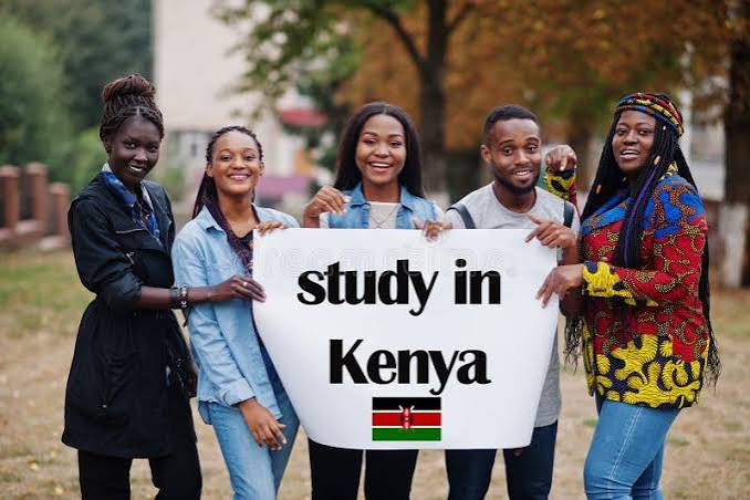 Students studying in Kenya